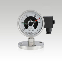 YXC-100BF-MF法兰电接点隔膜压力表