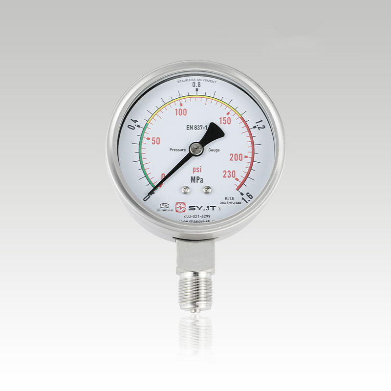 Y-B系列不锈钢压力表